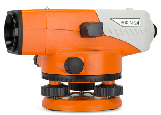 Нивелирный комплект RGK N-24 + штатив + рейка 