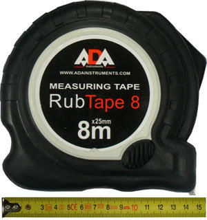 Рулетка ADA RubTape 8