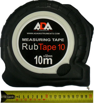 Рулетка ADA RubTape 10