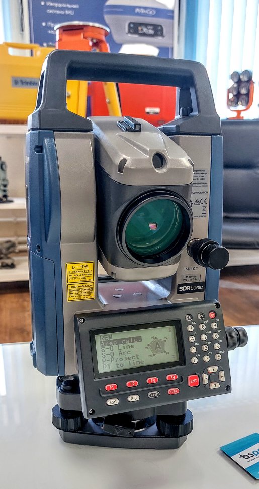 Технический тахеометр Sokkia iM-102 (English interface)