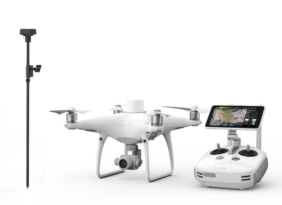 Комплект для аэрофотосъемки DJI Phantom 4 RTK + D-RTK 2 Mobile Station Combo