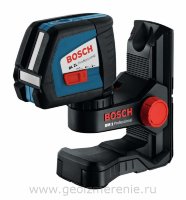 Линейный лазерный нивелир BOSCH GLL 2-50 с креплением BM1