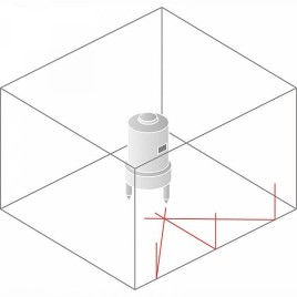 Угловой лазерный уровень Bosch GTL 3
