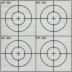 Марки геодезические МГ-100 (4 марки 100х100 мм)