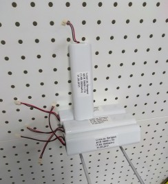 Комплект аккумуляторов для Triumph-1/Triumph-1M (Lithium Ion Battery Pack) супер супер емкость 10200 мАч (комплект из 2 шт.) 