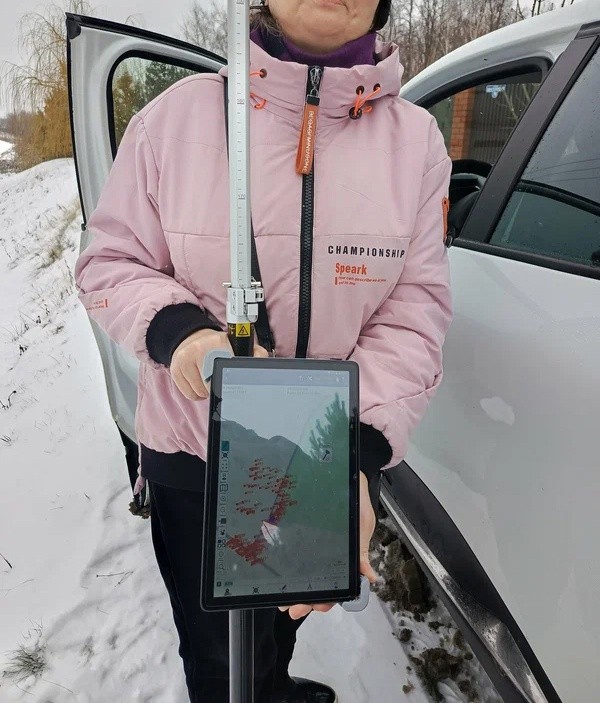 в работе