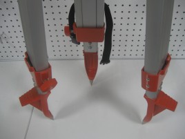 Штатив алюминиевый ASP60 (круглая головка, крепления винты и зажимы)