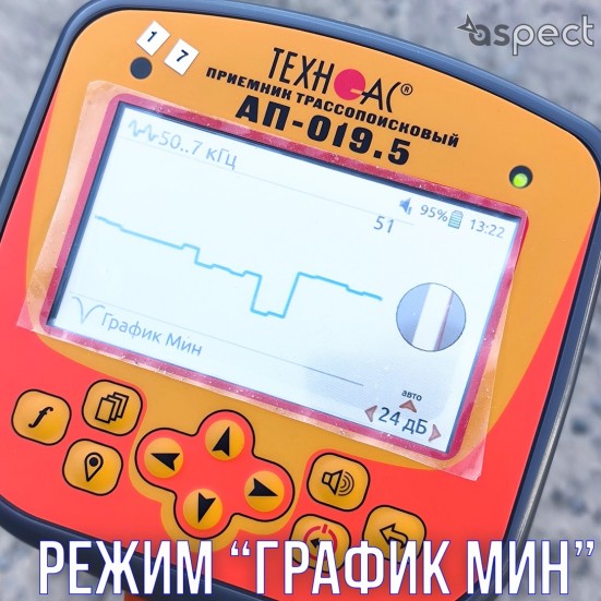 Кабелеискатель Успех КБИ-309ЦК (приемник АП-019.5)