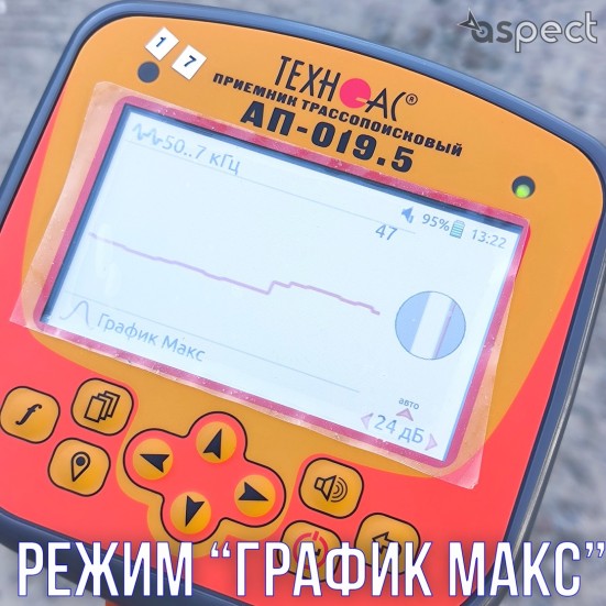 Кабелеискатель Успех КБИ-309ЦК (приемник АП-019.5)