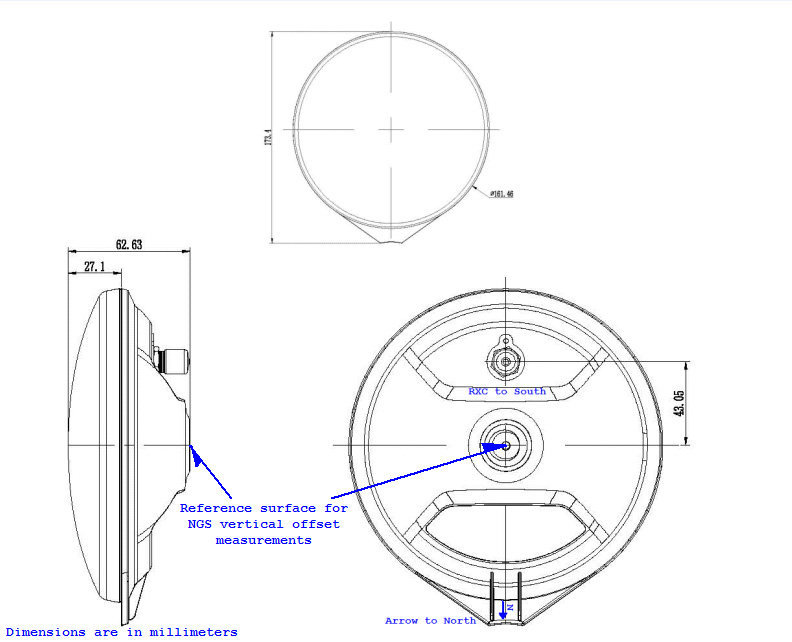 GNSS антенна Harxon HX-CSX601A