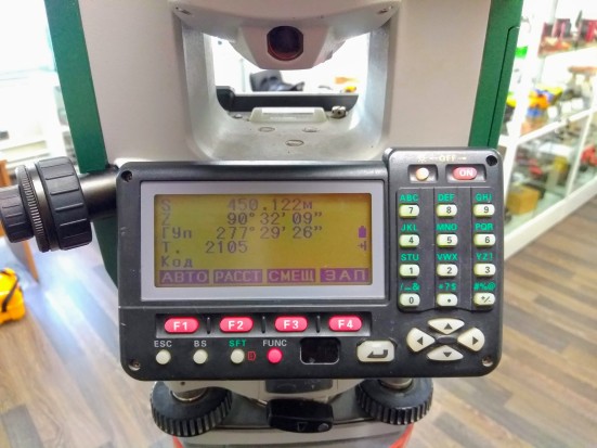 Тахеометр Sokkia Set 550RX 5” без отражателя 400 метров. г.в. 2012  