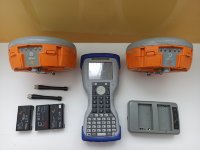 Комплект RTK Altus APS-3 (GSM+УКВ) + контроллер Surveyor Б/У
