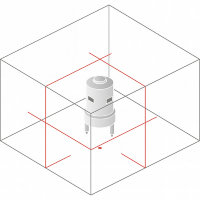 Лазерный нивелир NEDO X-Liner3