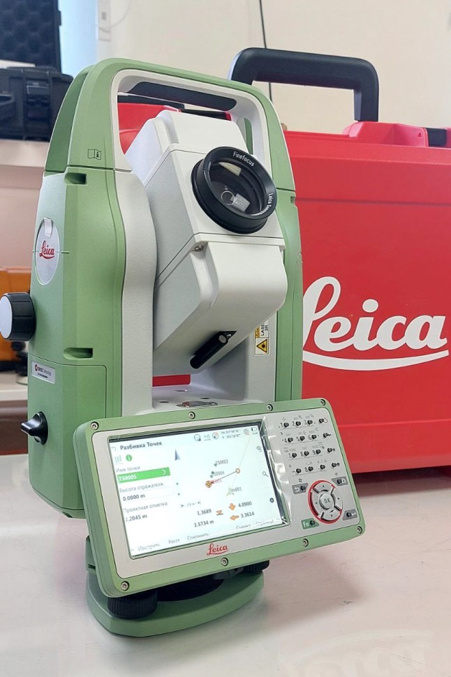 Тахеометр Leica TS10 R1000 (5")