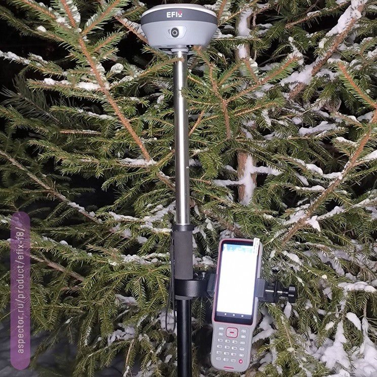 Весь комплект efix f8 (вешка не родная, а моя с али)